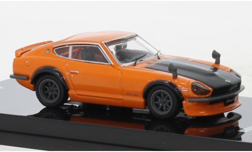Modellautos Nissan Fairlady Z 1/64 INNO64 (S30) orange/noire RHD Nissan Fairlady Z 1/64 INNO64 (S30) orange/noire RHD modellautos