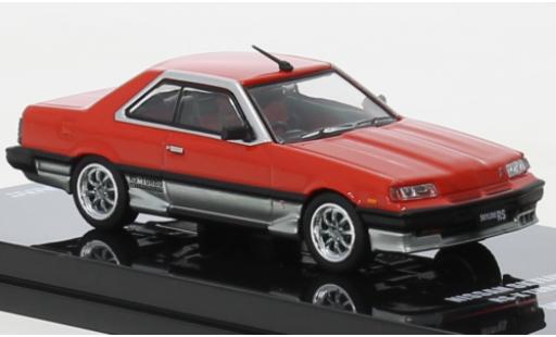 Nissan Skyline 1/64 INNO64 2000 RS-X Turbo (DR30) rot/silber RHD modellautos