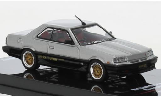 Nissan Skyline 1/64 INNO64 2000 RS-X Turbo (DR30) silber/schwarz RHD modellautos
