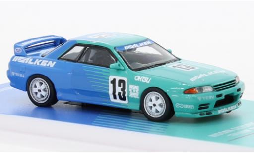 Nissan Skyline 1/64 INNO64 GT-R (R32) RHD Falken 1991 modellautos