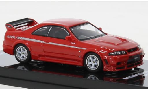Nissan Skyline 1/64 INNO64 GT-R (R33) Nismo 400 R rot RHD modellautos