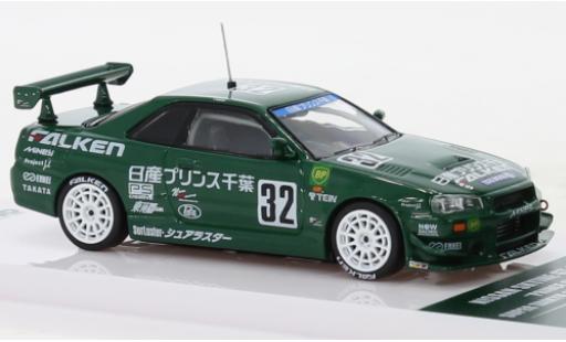 Modellautos Nissan Skyline 1/64 INNO64 GT-R (R34) RHD No.32 Super Taikyu 199 Nissan Skyline 1/64 INNO64 GT-R (R34) RHD No.32 Super Taikyu 199 modellautos