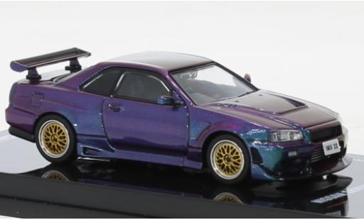 Nissan Skyline 1/64 INNO64 GT-T (R34) RHD modellautos