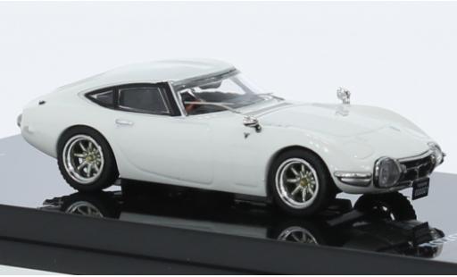 Modellautos Toyota 2000 GT 1/64 INNO64 (MF10) blanche RHD Toyota 2000 GT 1/64 INNO64 (MF10) blanche RHD modellautos