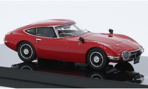 Modellautos Toyota 2000 GT 1/64 INNO64 (MF10) rouge RHD Toyota 2000 GT 1/64 INNO64 (MF10) rouge RHD modellautos