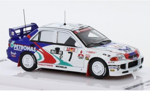 Modellautos Mitsubishi Lancer 1/64 INNO64 Evo III No.7 RalliArt Petronas Rally Australia 1996 T.Mäkinen/S.Harjanne Mitsubishi Lancer 1/64 INNO64 Evo III No.7 RalliArt Petronas Rally Australia 1996 T.Mäkinen/S.Harjanne modellautos