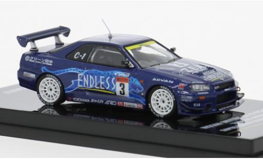 Modellautos Nissan Skyline 1/64 INNO64 GTR (R34) Super Taikyu 2002 Endless Advan #3 1:64 Nissan Skyline 1/64 INNO64 GTR (R34) Super Taikyu 2002 Endless Advan #3 1:64 modellautos