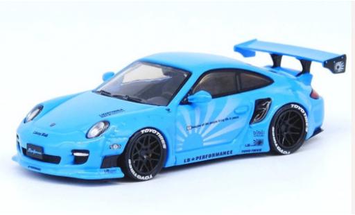 Modellautos Porsche 997 1/64 INNO64 911 () Liberty Walk blau Porsche 997 1/64 INNO64 911 () Liberty Walk blau modellautos