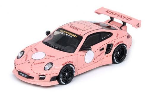 Modellautos Porsche 997 1/64 INNO64 911 () Liberty Walk rosa Pink Pig Porsche 997 1/64 INNO64 911 () Liberty Walk rosa Pink Pig modellautos