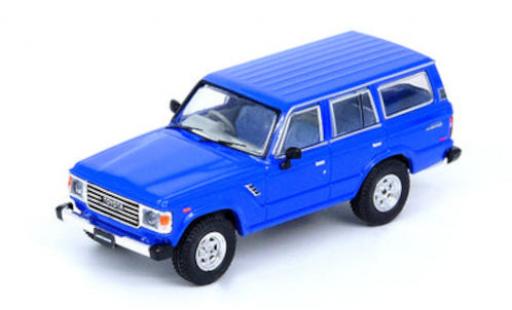 Modellautos Toyota Land Cruiser 1/64 INNO64 FJ60 blau RHD Toyota Land Cruiser 1/64 INNO64 FJ60 blau RHD modellautos