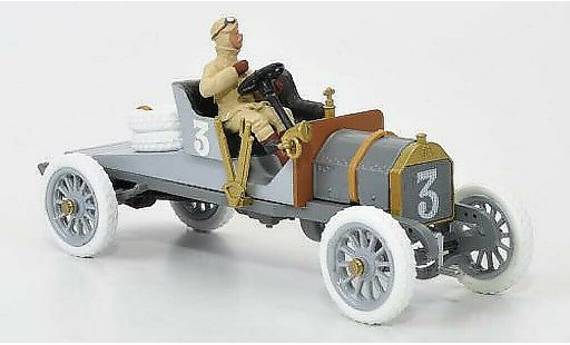Itala Targa Course 1/43 STF Florio No.3 grau1906 A.Cagno 1907 modellautos