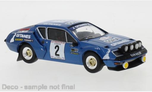 Modellautos Alpine A310 1/43 IXO No.2 Gitanes Tour de Corse 1976 J-C.Andruet/Biche Alpine A310 1/43 IXO No.2 Gitanes Tour de Corse 1976 J-C.Andruet/Biche modellautos