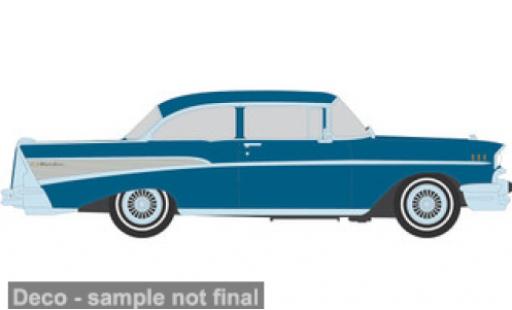 Chevrolet Bel Air 1/64 IXO America blau 1957 1:64 modellautos