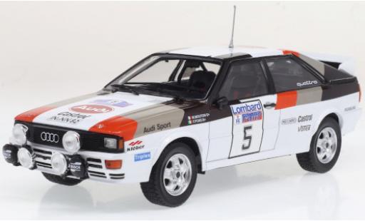Modellautos Audi Quattro 1/24 IXO A1 No.5 RAC Rally 1982 M.Mouton/F.Pons Audi Quattro 1/24 IXO A1 No.5 RAC Rally 1982 M.Mouton/F.Pons modellautos