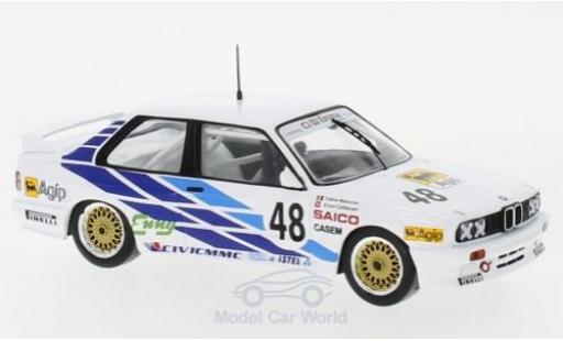 Modellautos Bmw M3 1/43 IXO (E30) No.48 CiBiEmme WTCC 1987 J.Calderari/F.Mancini Bmw M3 1/43 IXO (E30) No.48 CiBiEmme WTCC 1987 J.Calderari/F.Mancini modellautos