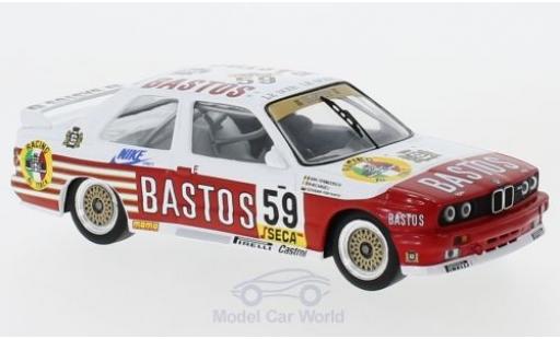 Modellautos Bmw M3 1/43 IXO (E30) No.59 Bastos WTCC 24h Spa 1987 D.Vermeersch/G.Fontanesi/M.Micangeli Bmw M3 1/43 IXO (E30) No.59 Bastos WTCC 24h Spa 1987 D.Vermeersch/G.Fontanesi/M.Micangeli modellautos