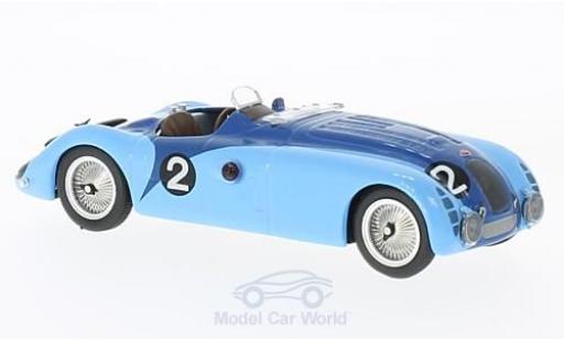 Modellautos Bugatti 57 S 1/43 IXO Type G RHD No.2 24h Le Mans 1937 J-P.Wimille/R.Benoist Bugatti 57 S 1/43 IXO Type G RHD No.2 24h Le Mans 1937 J-P.Wimille/R.Benoist modellautos