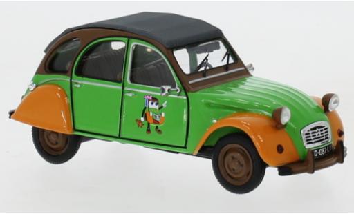 Modellautos Citroen 2CV 1/43 IXO 2 CV grün/orange 1978 Citroen 2CV 1/43 IXO 2 CV grün/orange 1978 modellautos