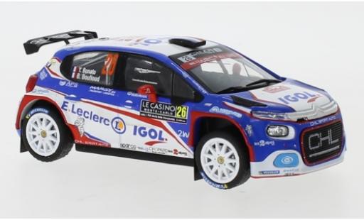 Modellautos Citroen C3 1/43 IXO R5 No.26 Rallye WM Rallye Monte Carlo 2020 Y.Bonato/B.Boulloud Citroen C3 1/43 IXO R5 No.26 Rallye WM Rallye Monte Carlo 2020 Y.Bonato/B.Boulloud modellautos