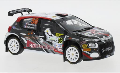 Modellautos Citroen C3 1/43 IXO R5 No.56 WRC Rallye Monza 2020 S.Lefebvre/T.Dubios Citroen C3 1/43 IXO R5 No.56 WRC Rallye Monza 2020 S.Lefebvre/T.Dubios modellautos