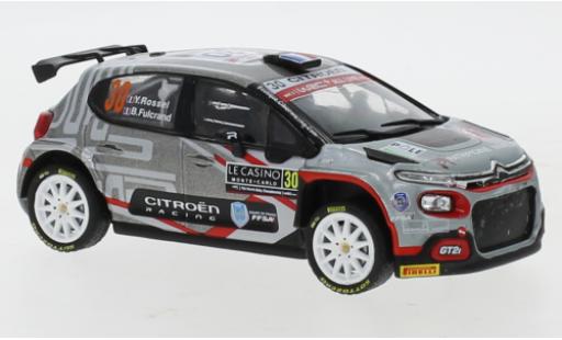 Modellautos Citroen C3 1/43 IXO Rally 2 No.30 Rally Monte Carlo 2021 Y.Rossel/B.Fulcrand Citroen C3 1/43 IXO Rally 2 No.30 Rally Monte Carlo 2021 Y.Rossel/B.Fulcrand modellautos