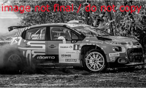 Citroen C3 1/43 IXO Rally2 No.6 ERC Rally Ungarn 2021 1:43 modellautos