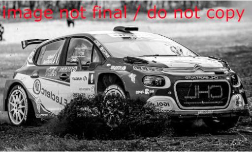 Citroen C3 1/43 IXO Rally2 No.9 ERC Rally Ungarn 2021 1:43 modellautos