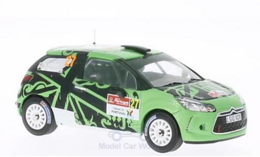 Modellautos DS Automobiles DS3 R3 1/43 IXO Citroen R3 No.27 Rallye Portugal 2011 DS Automobiles DS3 R3 1/43 IXO Citroen R3 No.27 Rallye Portugal 2011 modellautos