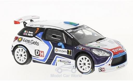 Modellautos DS Automobiles DS3 1/43 IXO Citroen R5 No.7 Rallye du Condroz - Huy 2016 C.Breen/M.Scott DS Automobiles DS3 1/43 IXO Citroen R5 No.7 Rallye du Condroz - Huy 2016 C.Breen/M.Scott modellautos