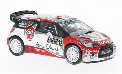 Modellautos DS Automobiles DS3 1/43 IXO Citroen WRC No.7 Abu Dhabi Rallye WM Rally Monte Carlo 2016 K.Meeke/P.Nagle DS Automobiles DS3 1/43 IXO Citroen WRC No.7 Abu Dhabi Rallye WM Rally Monte Carlo 2016 K.Meeke/P.Nagle modellautos