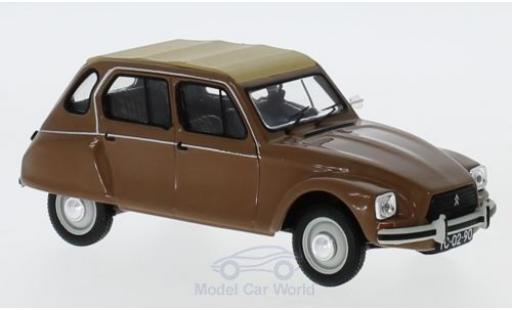 Modellautos Citroen Dyane 1/43 IXO Nazare braun/beige 1982 Citroen Dyane 1/43 IXO Nazare braun/beige 1982 modellautos