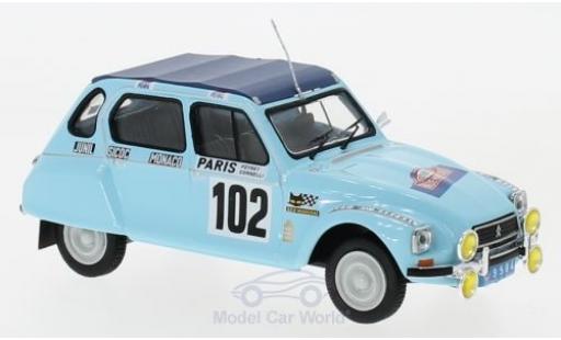 Modellautos Citroen Dyane 1/43 IXO No.102 Rallye WM Rally Monte Carlo 1976 M.Peyret/J.J.Cornelli Citroen Dyane 1/43 IXO No.102 Rallye WM Rally Monte Carlo 1976 M.Peyret/J.J.Cornelli modellautos