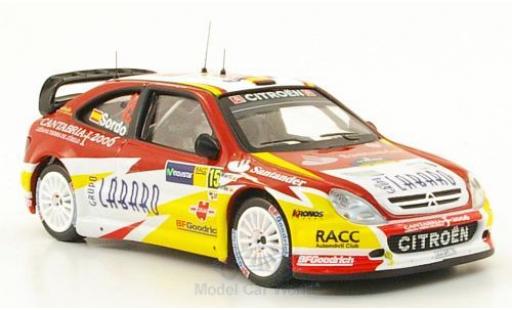 Modellautos Citroen Xsara 1/43 IXO WRC No.15 Rallye Catalunya 2006 D.Sordo/M.Marti Citroen Xsara 1/43 IXO WRC No.15 Rallye Catalunya 2006 D.Sordo/M.Marti modellautos
