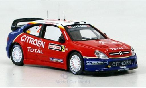 Modellautos Citroen Xsara 1/43 IXO WRC No.2 Rallye WM Rally Türkei 2005 C.Sainz/L.Moya Citroen Xsara 1/43 IXO WRC No.2 Rallye WM Rally Türkei 2005 C.Sainz/L.Moya modellautos