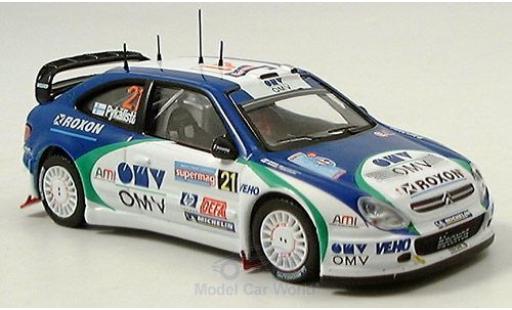Modellautos Citroen Xsara 1/43 IXO WRC No.21 Rallye Italien 2005 Pykalisto/Ovaskeinen Citroen Xsara 1/43 IXO WRC No.21 Rallye Italien 2005 Pykalisto/Ovaskeinen modellautos