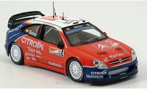 Modellautos Citroen Xsara 1/43 IXO WRC Rallye WM Rally Argentinien 2004 C.Sainz/Martin Citroen Xsara 1/43 IXO WRC Rallye WM Rally Argentinien 2004 C.Sainz/Martin modellautos