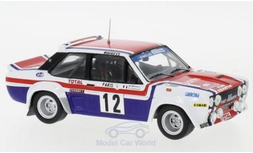 Modellautos Fiat 131 1/43 IXO Abarth No.12 Rallye WM Rallye Monte Carlo 1979 M.Mouton/F.Conconi Fiat 131 1/43 IXO Abarth No.12 Rallye WM Rallye Monte Carlo 1979 M.Mouton/F.Conconi modellautos