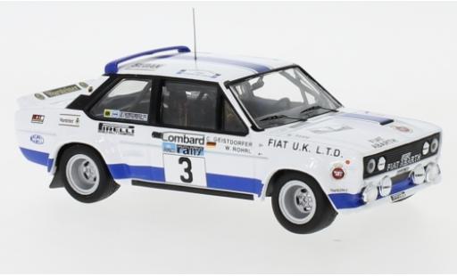 Modellautos Fiat 131 1/43 IXO Abarth No.3 UK Rallye WM RAC Rallye 1979 W.Röhrl/C.Geistdörfer Fiat 131 1/43 IXO Abarth No.3 UK Rallye WM RAC Rallye 1979 W.Röhrl/C.Geistdörfer modellautos