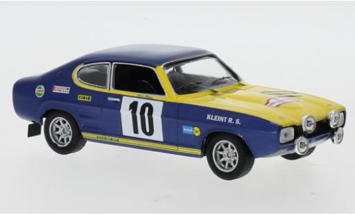 Modellautos Ford Capri 1/43 IXO No.10 Rallye EM Rajd Polski 1972 W.Röhrl/J.Berger Ford Capri 1/43 IXO No.10 Rallye EM Rajd Polski 1972 W.Röhrl/J.Berger modellautos