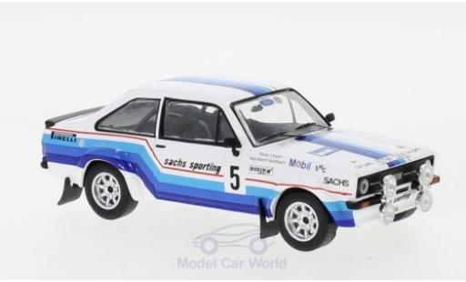 Modellautos Ford Escort 1/43 IXO MK II RS 1800 No.5 Sachs Rallye DM Rallye Hessen 1978 R.Hainbach/W.Linzen Ford Escort 1/43 IXO MK II RS 1800 No.5 Sachs Rallye DM Rallye Hessen 1978 R.Hainbach/W.Linzen modellautos