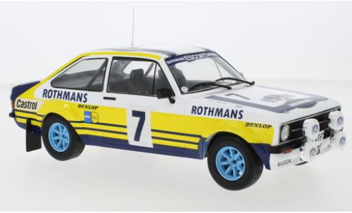 Modellautos Ford Escort 1/18 IXO MK II RS 1800 No.7 Rallye Acropolis 1979 R.Clark/J.Porter Ford Escort 1/18 IXO MK II RS 1800 No.7 Rallye Acropolis 1979 R.Clark/J.Porter modellautos