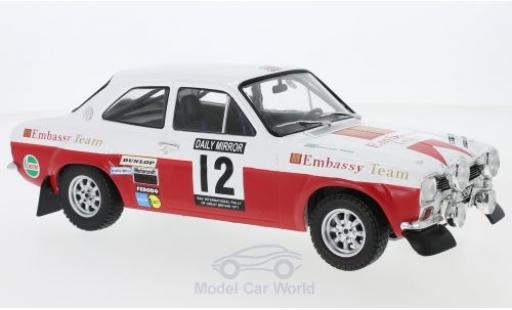 Modellautos Ford Escort 1/18 IXO MK1 RS 1600 No.12 Embassy RAC Rallye 1971 H.Mikkola/G.Palm Ford Escort 1/18 IXO MK1 RS 1600 No.12 Embassy RAC Rallye 1971 H.Mikkola/G.Palm modellautos