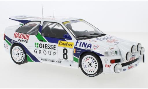 Modellautos Ford Escort 1/18 IXO RS Cosworth No.8 Giesse Group Rallye WM Rallye Monte Carlo 1995 B.Thiry/S.Prevot Ford Escort 1/18 IXO RS Cosworth No.8 Giesse Group Rallye WM Rallye Monte Carlo 1995 B.Thiry/S.Prevot modellautos