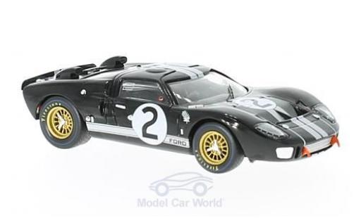 Modellautos Ford GT40 1/43 IXO GT 40 MK II No.2 24h Le Mans 1966 C.Amon/B.McLaren Ford GT40 1/43 IXO GT 40 MK II No.2 24h Le Mans 1966 C.Amon/B.McLaren modellautos
