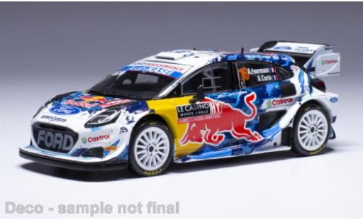 Ford Puma 1/43 IXO Rally1 No.16 Red Bull Rallye WM Rallye Monte Carlo 2024 1:43 modellautos