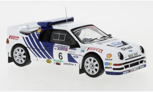 Modellautos Ford RS 200 1/43 IXO RS200 No.6 Rallye WM RAC Rally 1986 K.Grundel/B.Melander Ford RS 200 1/43 IXO RS200 No.6 Rallye WM RAC Rally 1986 K.Grundel/B.Melander modellautos