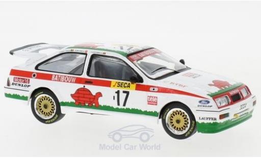 Modellautos Ford Sierra 1/43 IXO RS Cosworth No.17 WTCC 24h Spa 1987 A.Semoulin/J.Pareja/T.Tassin Ford Sierra 1/43 IXO RS Cosworth No.17 WTCC 24h Spa 1987 A.Semoulin/J.Pareja/T.Tassin modellautos