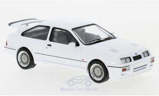 Modellautos Ford Sierra 1/43 IXO RS Cosworth weiss 1987 Ford Sierra 1/43 IXO RS Cosworth weiss 1987 modellautos