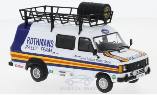 Modellautos Ford Transit 1/43 IXO MKII David Sutton Motorsport Rothmans 1980 Rally Assistance Ford Transit 1/43 IXO MKII David Sutton Motorsport Rothmans 1980 Rally Assistance modellautos