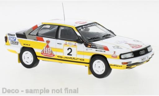 Modellautos Audi 200 quattro 1/43 IXO 200 Quattro No.2 Rallye Acropolis 1987 Audi 200 quattro 1/43 IXO 200 Quattro No.2 Rallye Acropolis 1987 modellautos